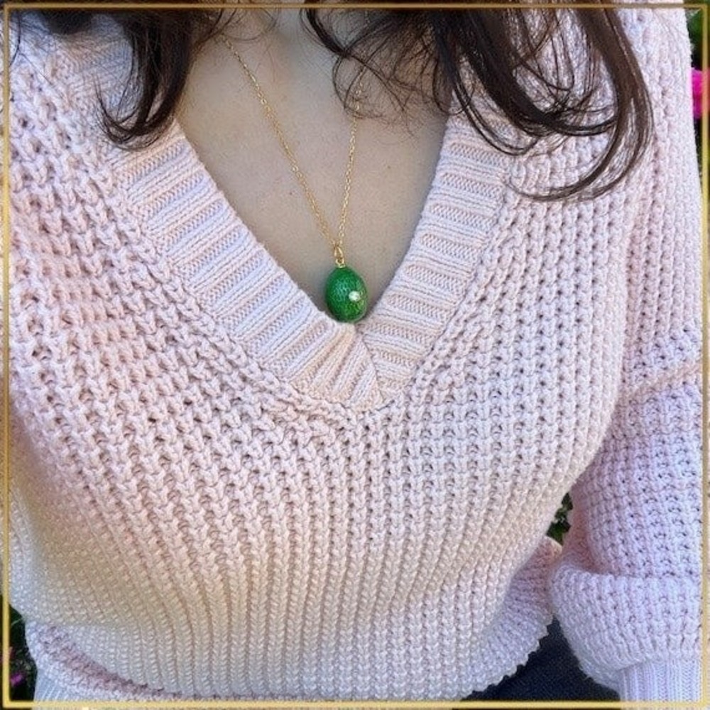 J.Crew Cotton Crochet Knit V-Neck Sweater Blush Pink XS - Picture 13 of 14